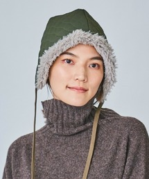 OVERRIDE | OVERRIDE QUILTING FAKEFUR BONNET(ハット)