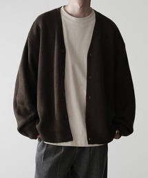 【RUUBON】rustic heavy weight cardigan / ラスティック ヘビーウエイト カーディガン