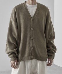 RUUBON（ルーボン）の「【RUUBON】rustic heavy weight cardigan   ラスティック ヘビーウエイト カーディガン（カーディガン/ボレロ）」