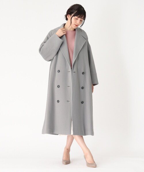 セール オトナのための上質コート ダブルチェスターウールロングコート チェスターコート Soup スープ のファッション通販 Zozotown