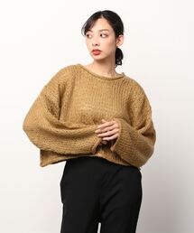 Per sist ence | Per sist ence/パーシエンス　透かし編み ニットプルオーバー(ニット/セーター)