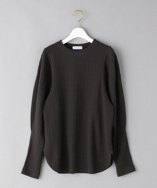 BEAUTY&YOUTH UNITED ARROWS(ビューティーアンドユースユナイテッドアローズ)の「BY ランダムリブ ボリュームスリーブカットソー(Tシャツ/カットソー・レディース・オフホワイト/オリーブ/ダークグレー・FREE)」の13枚目の写真