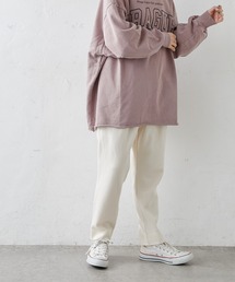 PUAL CE CIN | 針抜きリブテーパードパンツ(その他パンツ)