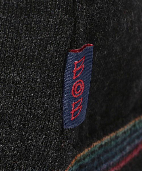 BOB（ボブ）の「BOB/ボブ/DOT LINE KNIT/FOXY 22（ニット/セーター