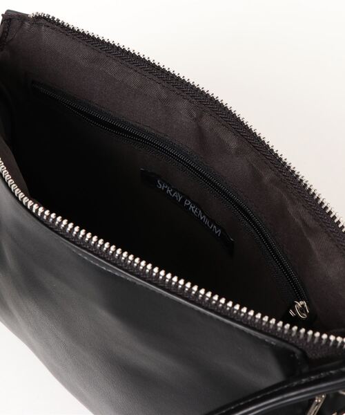 SpRay（スプレイ）の「ポ－チ付２ＷＡＹショルダ－バッグ（ショルダーバッグ・レディース・ブラック/ダークグリーン/ブルー/モカ/アイボリー/グリーン/ブラック系その他/シルバー・FREE）」の19枚目の写真