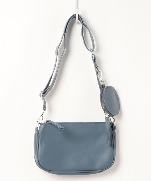 SpRay（スプレイ）の「ポ－チ付２ＷＡＹショルダ－バッグ（ショルダーバッグ・レディース・ブラック/ダークグリーン/ブルー/モカ/アイボリー/グリーン/ブラック系その他/シルバー・FREE）」の14枚目の写真