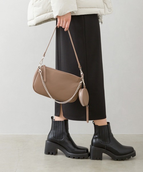 SpRay（スプレイ）の「ポ－チ付２ＷＡＹショルダ－バッグ（ショルダーバッグ・レディース・ブラック/ダークグリーン/ブルー/モカ/アイボリー/グリーン/ブラック系その他/シルバー・FREE）」の13枚目の写真