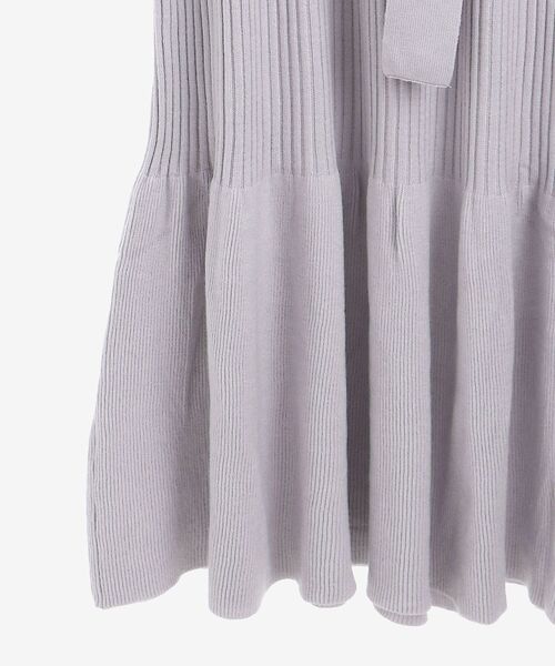 MAJESTIC LEGON（マジェスティックレゴン）の「レーススリーブマーメイドワンピース（ワンピース・レディース・アイボリー/ライトグレー/ピンクベージュ・MEDIUM/SMALL）」の8枚目の写真