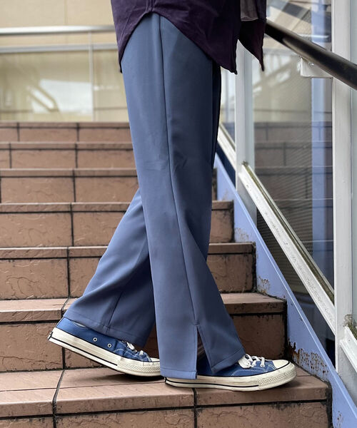 GLOSTER（グロスター）の「【GLOSTER/グロスター】サイドスリットフレアパンツ（その他パンツ・メンズ・ブラック/ダークグリーン/グレイッシュブルー・SMALL/MEDIUM/LARGE）」の20枚目の写真