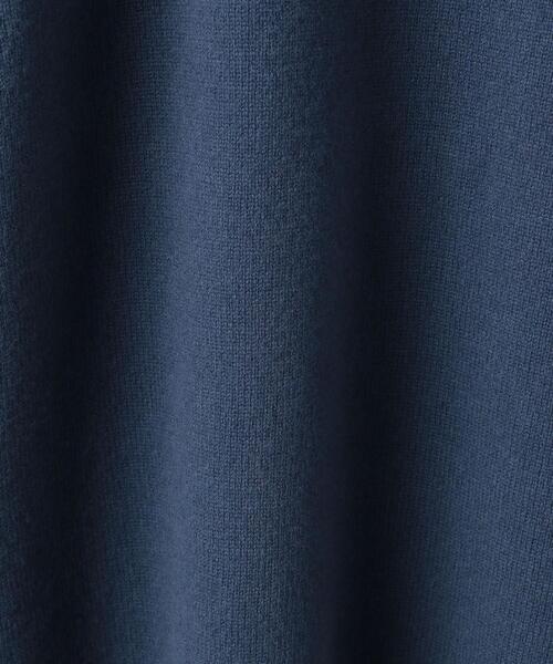 BATONER(バトナー)の「<BATONER(バトナー)>ニット パーカー(ニット/セーター・レディース・ベージュ/ネイビー・1)」の13枚目の写真