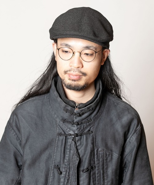 CA4LA（カシラ）の「TC HUNTI（ハンチング/ベレー帽・メンズ・ブラウン/ブラック・M/S）」の2枚目の写真