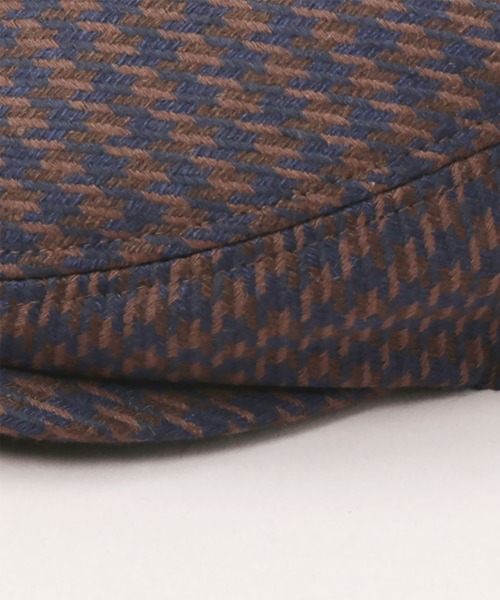 CA4LA（カシラ）の「TC HUNTI（ハンチング/ベレー帽・メンズ・ブラウン/ブラック・M/S）」の10枚目の写真