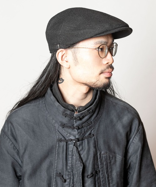 CA4LA（カシラ）の「TC HUNTI（ハンチング/ベレー帽・メンズ・ブラウン/ブラック・M/S）」の3枚目の写真