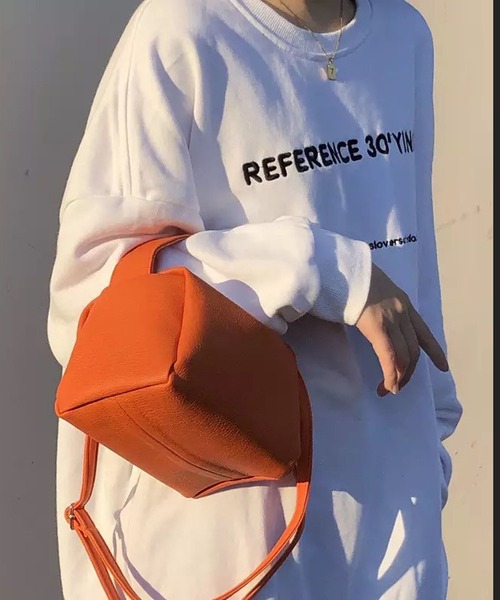 lala Born（ララボーン）の「2wayカラーポーチバッグ（ショルダーバッグ・レディース・ブラック/オレンジ/グリーン・FREE）」の4枚目の写真