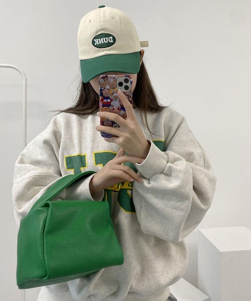 lala Born（ララボーン）の「2wayカラーポーチバッグ（ショルダーバッグ・レディース・ブラック/オレンジ/グリーン・FREE）」の7枚目の写真