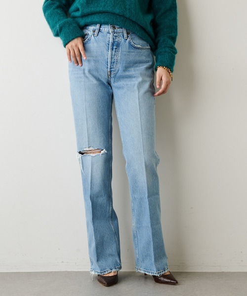 Re Done（リダン）の「【RE/DONE】70S ブーツカットデニム（デニムパンツ・レディース・ブルー・25/26/27）」の9枚目の写真