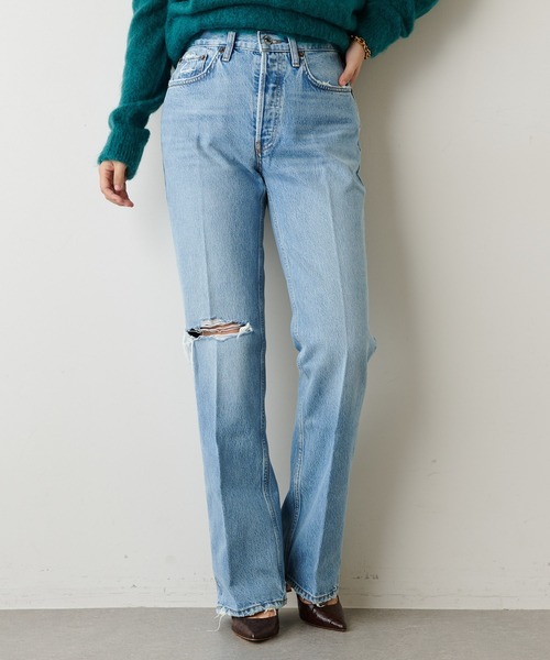 Re Done（リダン）の「【RE/DONE】70S ブーツカットデニム（デニムパンツ・レディース・ブルー・25/26/27）」の17枚目の写真