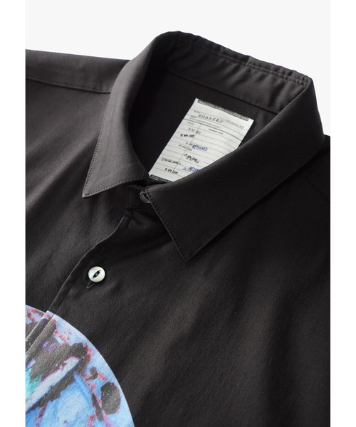 SHAREEF（シャリーフ）の「"BERRY TART"  L/S SHIRTS（シャツ/ブラウス・メンズ・ホワイト/ブラック/ミント・1/2/3）」の9枚目の写真