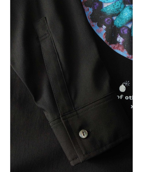 SHAREEF（シャリーフ）の「"BERRY TART"  L/S SHIRTS（シャツ/ブラウス・メンズ・ホワイト/ブラック/ミント・1/2/3）」の10枚目の写真