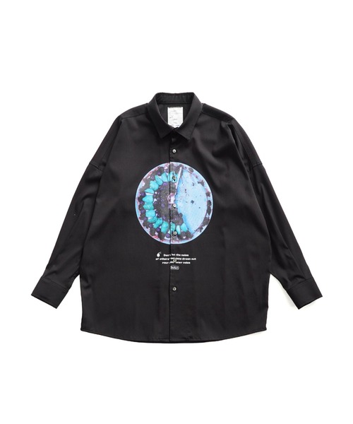 SHAREEF（シャリーフ）の「"BERRY TART"  L/S SHIRTS（シャツ/ブラウス・メンズ・ホワイト/ブラック/ミント・1/2/3）」の12枚目の写真