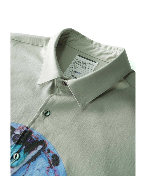 SHAREEF（シャリーフ）の「"BERRY TART"  L/S SHIRTS（シャツ/ブラウス・メンズ・ホワイト/ブラック/ミント・1/2/3）」の15枚目の写真