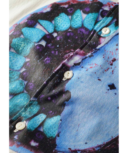 SHAREEF（シャリーフ）の「"BERRY TART"  L/S SHIRTS（シャツ/ブラウス・メンズ・ホワイト/ブラック/ミント・1/2/3）」の18枚目の写真