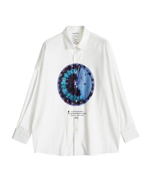 SHAREEF（シャリーフ）の「"BERRY TART"  L/S SHIRTS（シャツ/ブラウス・メンズ・ホワイト/ブラック/ミント・1/2/3）」の19枚目の写真