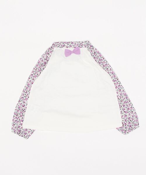 RAGMART（ラグマート）の「切り替えTシャツ（Tシャツ/カットソー・キッズ・グレー/オフホワイト/イエロー・110cm/100cm/120cm/130cm）」の5枚目の写真