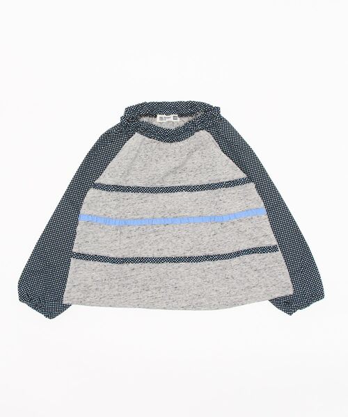 RAGMART（ラグマート）の「切り替えTシャツ（Tシャツ/カットソー・キッズ・グレー/オフホワイト/イエロー・110cm/100cm/120cm/130cm）」の8枚目の写真