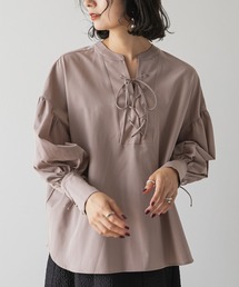 rectangle | 2WAYレースアップブラウス(シャツ/ブラウス)