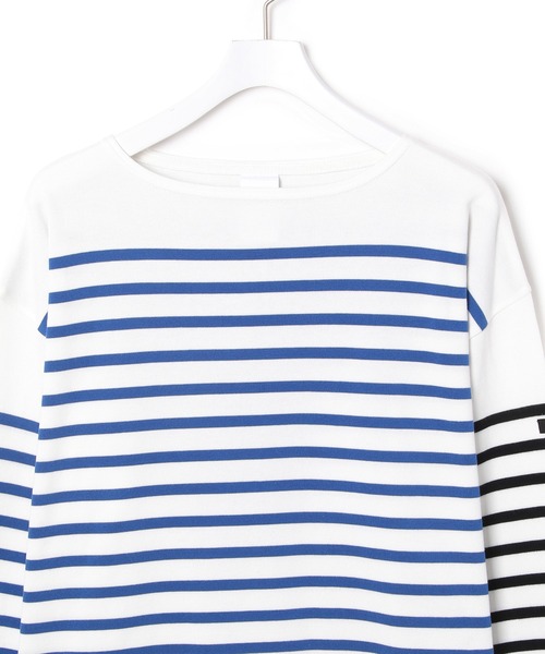 ADAM ET ROPE'（アダムエロペ）の「【G.F.G.S. for ADAM ET ROPE'】別注ボートネックボーダー（Tシャツ/カットソー・レディース・ピンク系その他/グリーン系その他/ブルー系その他4・FREE）」の14枚目の写真