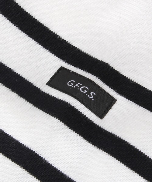 ADAM ET ROPE'（アダムエロペ）の「【G.F.G.S. for ADAM ET ROPE'】別注ボートネックボーダー（Tシャツ/カットソー・レディース・ピンク系その他/グリーン系その他/ブルー系その他4・FREE）」の17枚目の写真