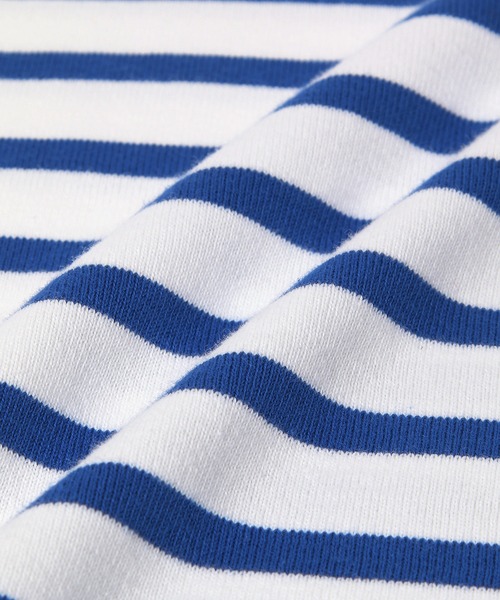 ADAM ET ROPE'（アダムエロペ）の「【G.F.G.S. for ADAM ET ROPE'】別注ボートネックボーダー（Tシャツ/カットソー・レディース・ピンク系その他/グリーン系その他/ブルー系その他4・FREE）」の19枚目の写真