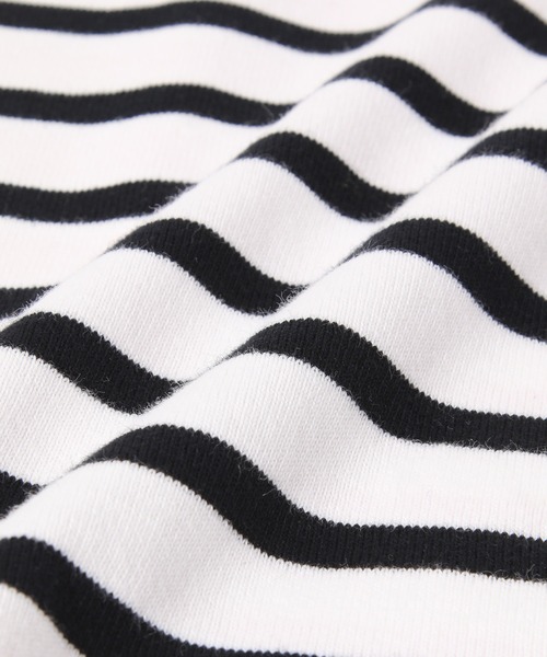 ADAM ET ROPE'（アダムエロペ）の「【G.F.G.S. for ADAM ET ROPE'】別注ボートネックボーダー（Tシャツ/カットソー・レディース・ピンク系その他/グリーン系その他/ブルー系その他4・FREE）」の21枚目の写真