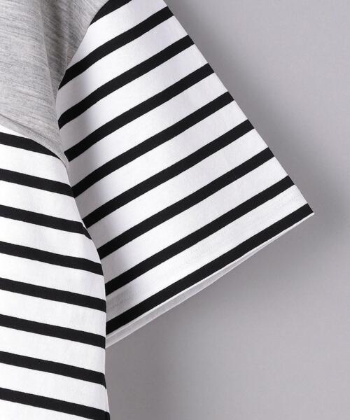 kolor（カラー）の「＜kolor（カラー）＞ ボーダー Tシャツ■■■（Tシャツ/カットソー・メンズ・ホワイト・2/1/3）」の4枚目の写真