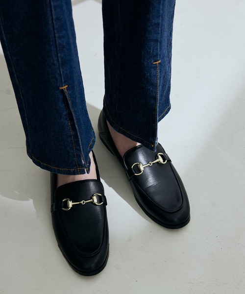 Juze（ジュゼ）の「【HARUTA】ソフトビットローファー（ローファー・レディース・ブラック/ホワイト系その他/グリーン系その他・22.5cm/23.0cm/23.5cm/24.0cm/24.5cm/25.0cm）」の3枚目の写真