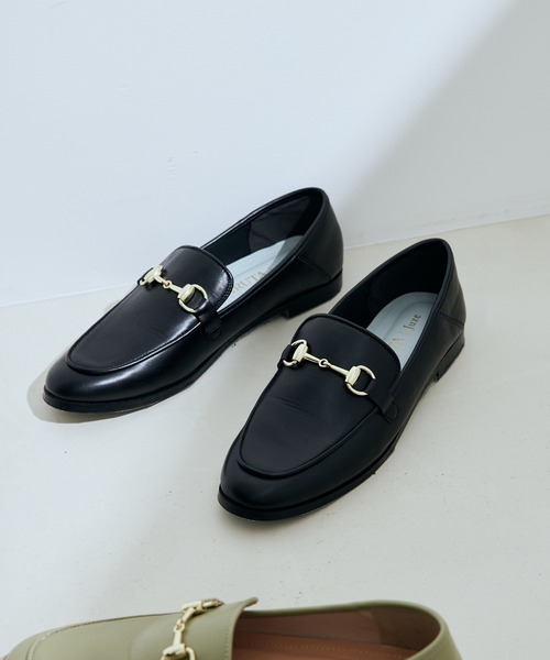 Juze（ジュゼ）の「【HARUTA】ソフトビットローファー（ローファー・レディース・ブラック/ホワイト系その他/グリーン系その他・22.5cm/23.0cm/23.5cm/24.0cm/24.5cm/25.0cm）」の5枚目の写真