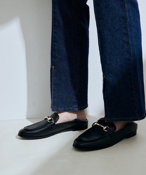 Juze（ジュゼ）の「【HARUTA】ソフトビットローファー（ローファー・レディース・ブラック/ホワイト系その他/グリーン系その他・22.5cm/23.0cm/23.5cm/24.0cm/24.5cm/25.0cm）」の4枚目の写真