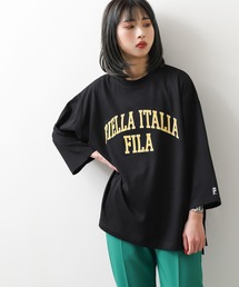 FILA | 【FILA】 カレッジロゴ7分袖Tシャツ【ユニセックス】(Tシャツ/カットソー)