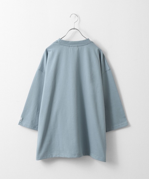 FILA（フィラ）の「【FILA】 カレッジロゴ7分袖Tシャツ（Tシャツ/カットソー・レディース・ホワイト/ブラック/サックスブルー・MEDIUM/LARGE/X-LARGE）」の22枚目の写真