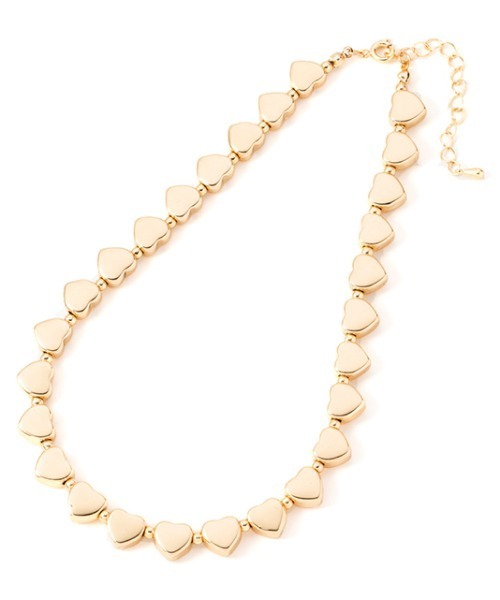 Casselini(キャセリーニ)の「Casselini(キャセリーニ)ハートチョーカー(チョーカー・レディース・シルバー/ゴールド・FREE)」の5枚目の写真