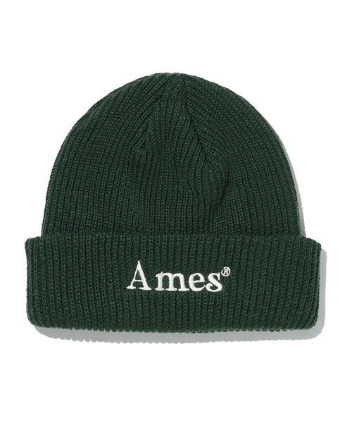 AMESWORLDWIDE(アメスワールドワイド)の「【AMESWORLDWIDE 】カラードロゴビーニー / COLORED LOGO BEANIE(ニットキャップ/ビーニー・レディース・ホワイト/ブラック/レンガ/グリーン/ミント/スカイブルー/パープル/ピンク・FREE)」の4枚目の写真