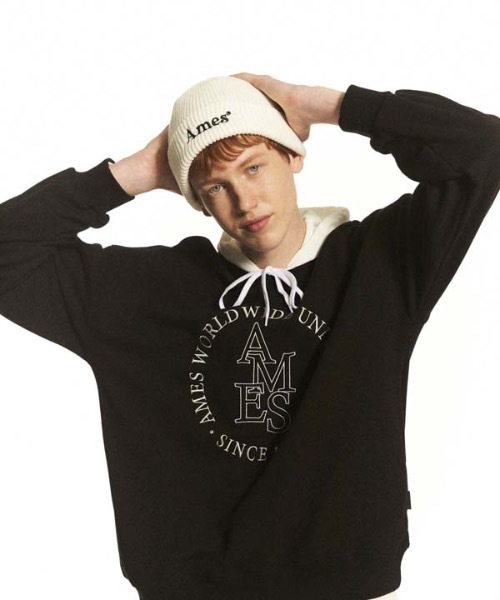 AMESWORLDWIDE(アメスワールドワイド)の「【AMESWORLDWIDE 】カラードロゴビーニー / COLORED LOGO BEANIE(ニットキャップ/ビーニー・レディース・ホワイト/ブラック/レンガ/グリーン/ミント/スカイブルー/パープル/ピンク・FREE)」の9枚目の写真