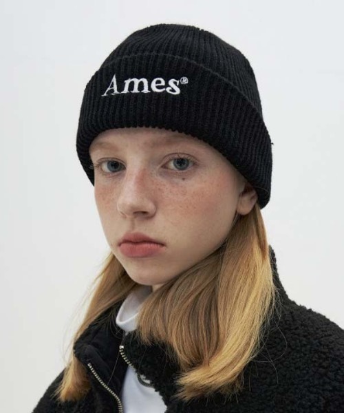AMESWORLDWIDE(アメスワールドワイド)の「【AMESWORLDWIDE 】カラードロゴビーニー / COLORED LOGO BEANIE(ニットキャップ/ビーニー・レディース・ホワイト/ブラック/レンガ/グリーン/ミント/スカイブルー/パープル/ピンク・FREE)」の11枚目の写真