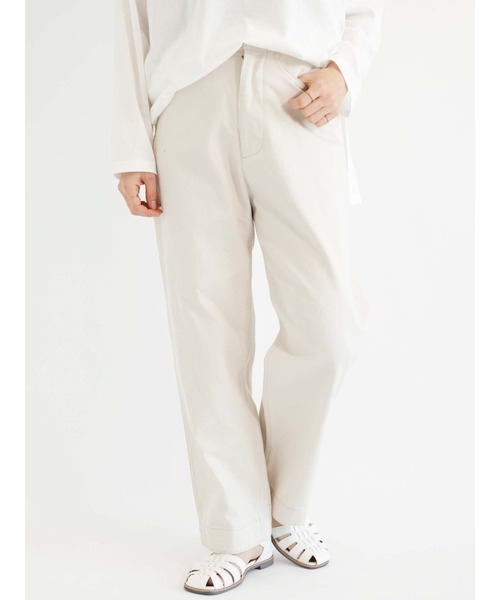 Lugnoncure(ルノンキュール)の「リカバーストレートパンツ(デニムパンツ・レディース・サックスブルー/ブルー/オフホワイト・MEDIUM/LARGE)」の2枚目の写真