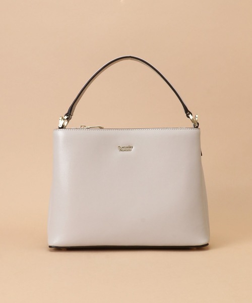 Samantha Thavasa(サマンサタバサ)の「スクエア2Wayワンハンドルバッグ(ハンドバッグ・レディース・ブラック/ベージュ/ネイビー/ライトブルー/イエロー・FREE)」の18枚目の写真