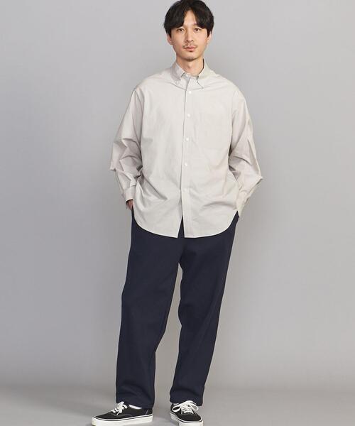 BEAUTY&YOUTH UNITED ARROWS（ビューティーアンドユースユナイテッドアローズ）の「BY ヘビーウェイト アジャスト バギー イージーパンツ（スウェットパンツ・メンズ・ライトグレー/ネイビー・S/M/L/XL）」の10枚目の写真