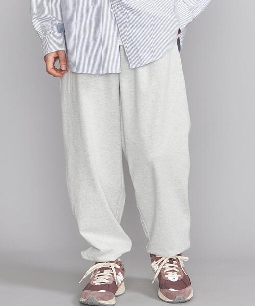 BEAUTY&YOUTH UNITED ARROWS（ビューティーアンドユースユナイテッドアローズ）の「BY ヘビーウェイト アジャスト バギー イージーパンツ（スウェットパンツ・メンズ・ライトグレー/ネイビー・S/M/L/XL）」の12枚目の写真