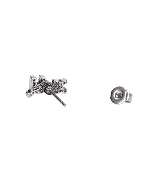 X-girl（エックスガール）の「MILLS LOGO EARRINGS（ピアス（両耳用）・レディース・ピンク/オレンジ/ライトグリーン・ONE SIZE）」の15枚目の写真