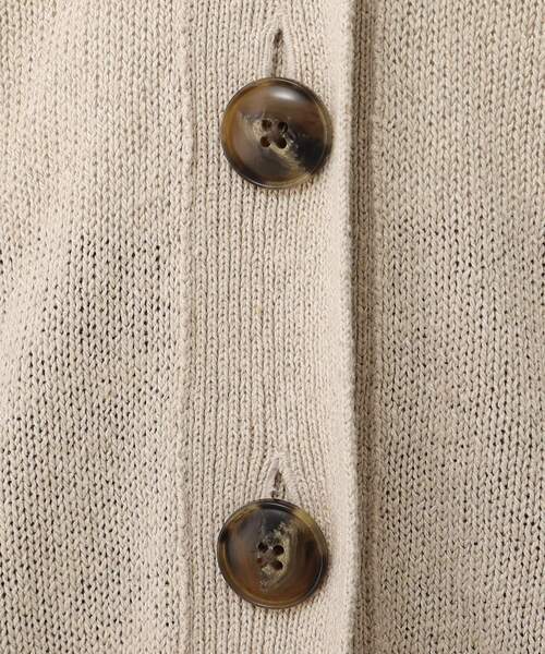 UNTITLED（アンタイトル）の「◆【otona MUSE掲載】バンブーリネンヘンプ バックスリットカーディガン【洗える】（カーディガン/ボレロ・レディース・ダークグリーン/ナチュラル/ネイビー・00/02/04/44/48）」の17枚目の写真